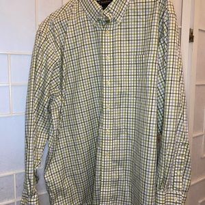 Brooks Brothers Plaid Button up Shirt.